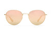 Adamant Metal Sunglasses Polarized Pink Mirror Lenses